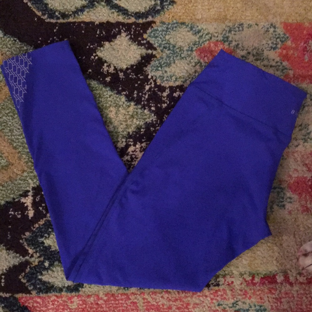 Breathe by Body Glove Royal Blue Active Leggings